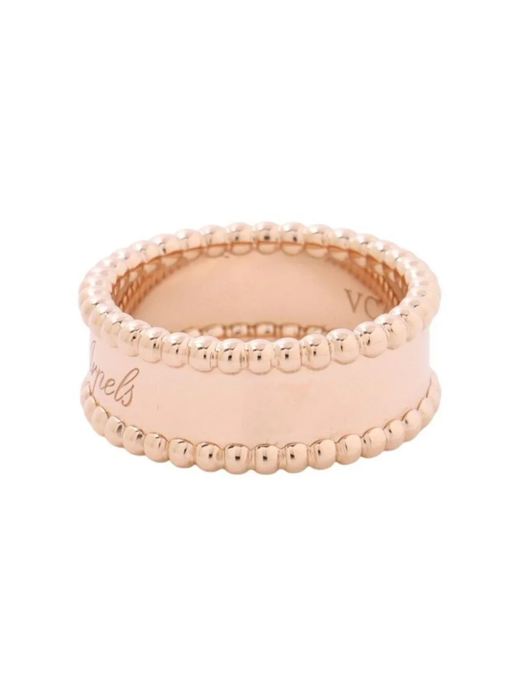 Van Cleef & Arpels Ring Perlee Signature 18k Pink Gold